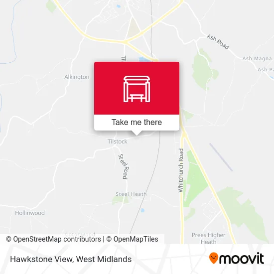 Hawkstone View map