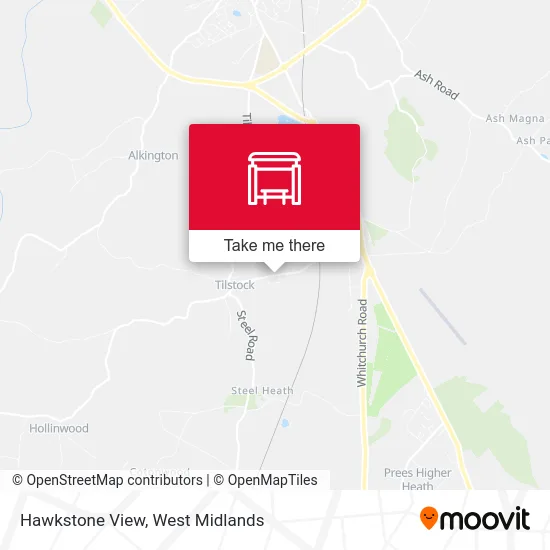 Hawkstone View map