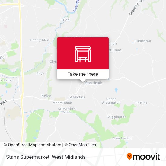 Stans Supermarket map