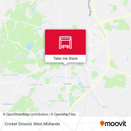 Cricket Ground map