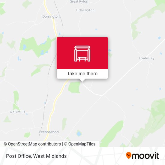 Post Office map