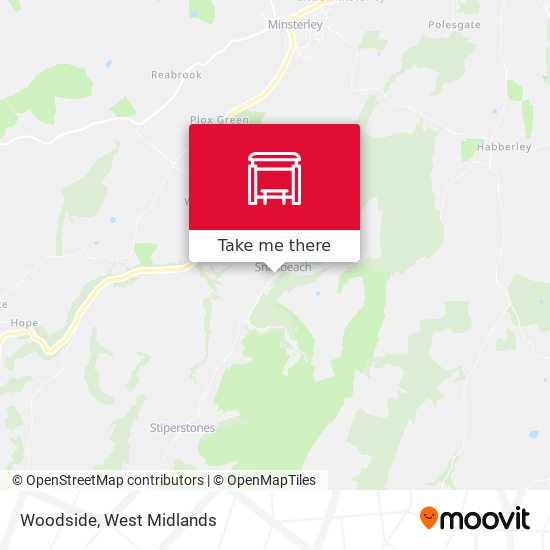 Woodside map