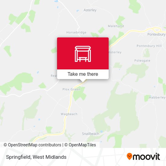 Springfield map