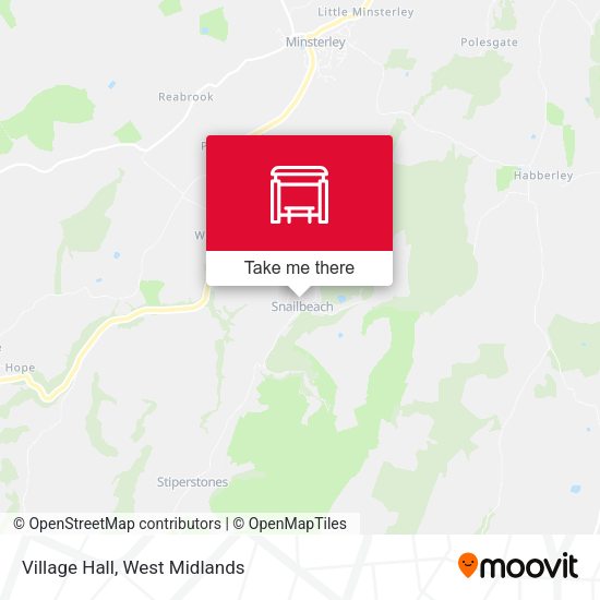Village Hall map