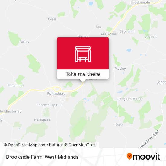 Brookside Farm map