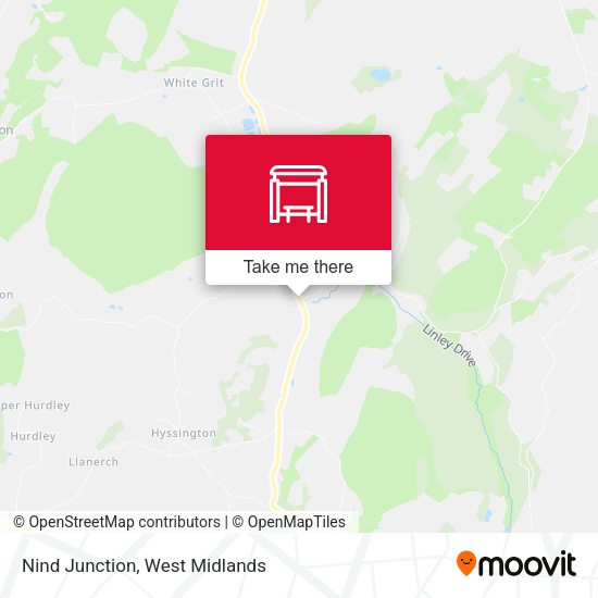 Nind Junction map