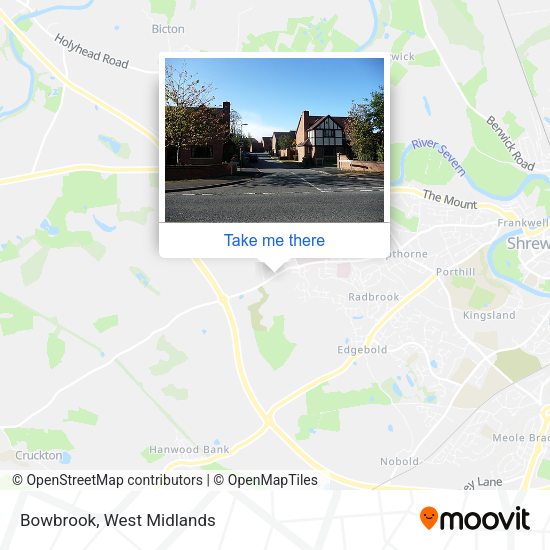Bowbrook map