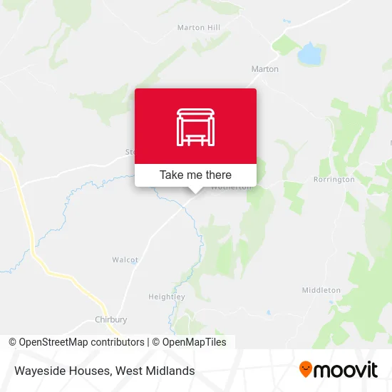 Wayeside Houses map