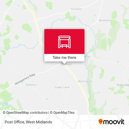 Post Office map
