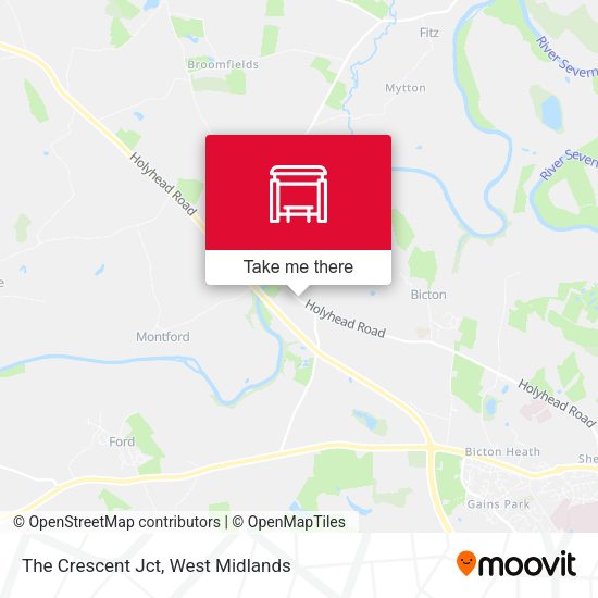 The Crescent Jct map