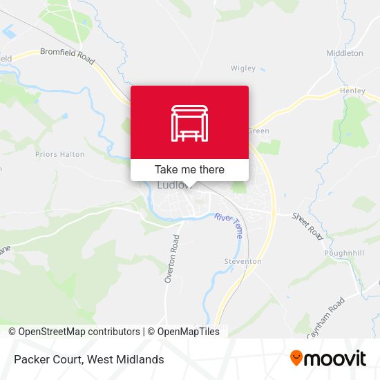 Packer Court map