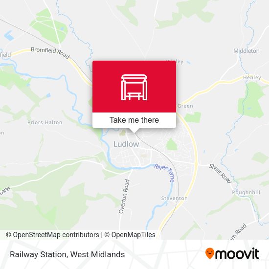 Railway Station map