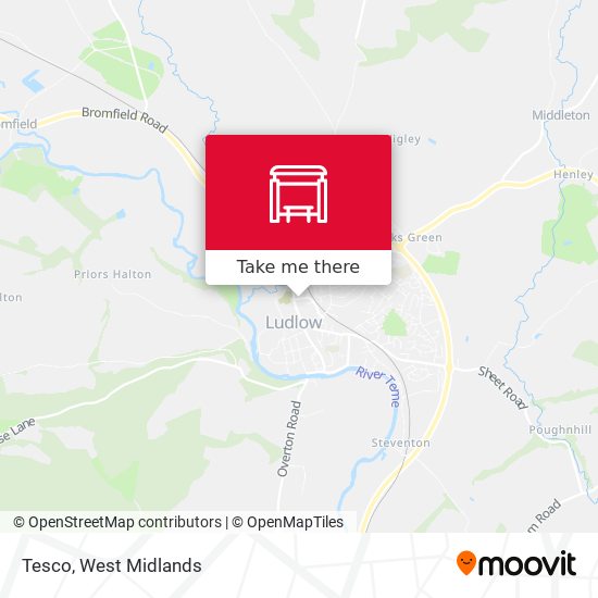 Tesco map