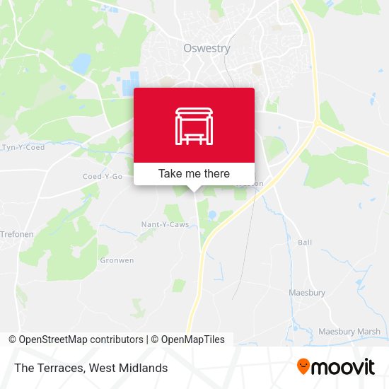 The Terraces map