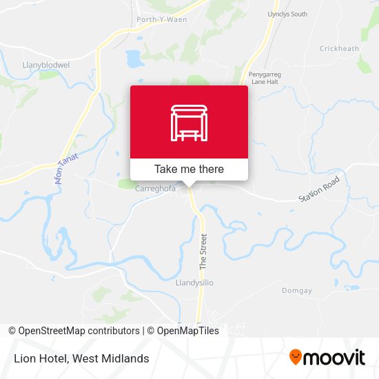 Lion Hotel map
