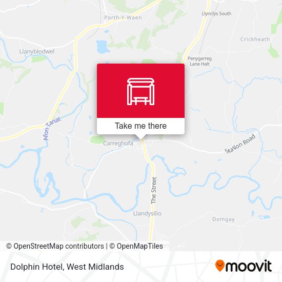Dolphin Hotel map
