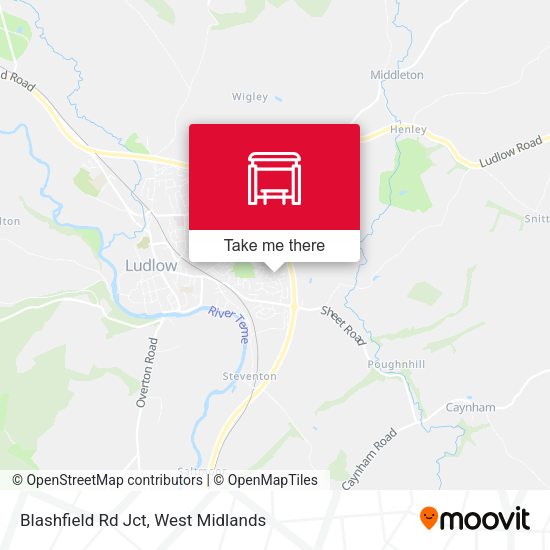 Blashfield Rd Jct map
