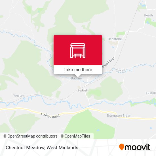 Chestnut Meadow map