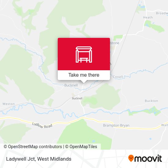 Ladywell Jct map