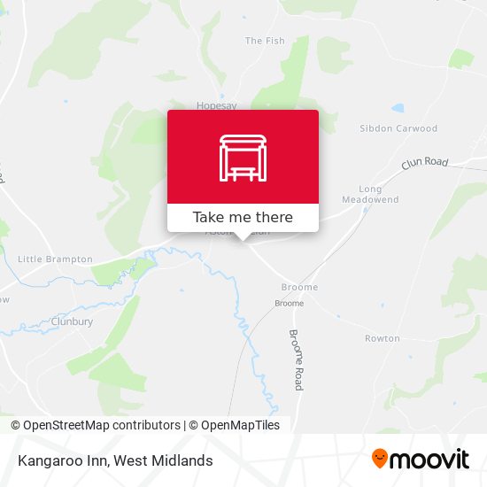 Kangaroo Inn map