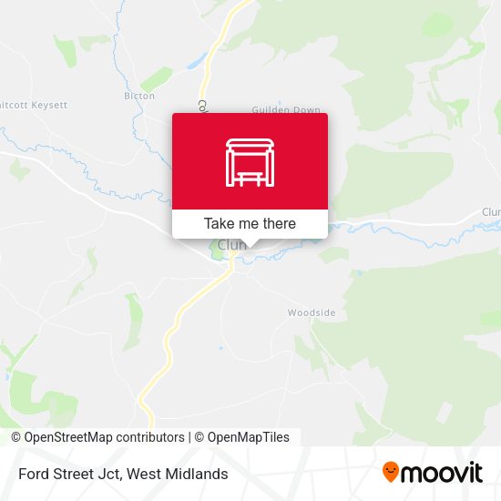 Ford Street Jct map