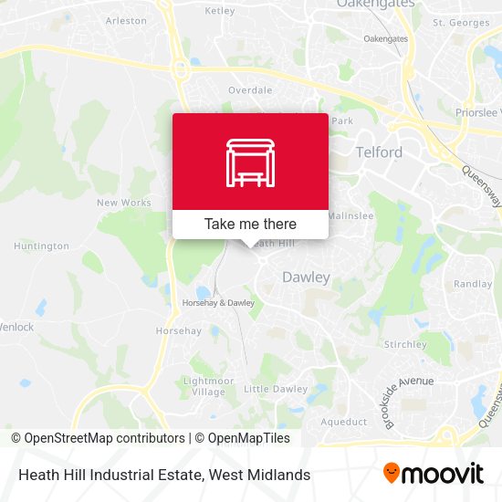 Heath Hill Industrial Estate map