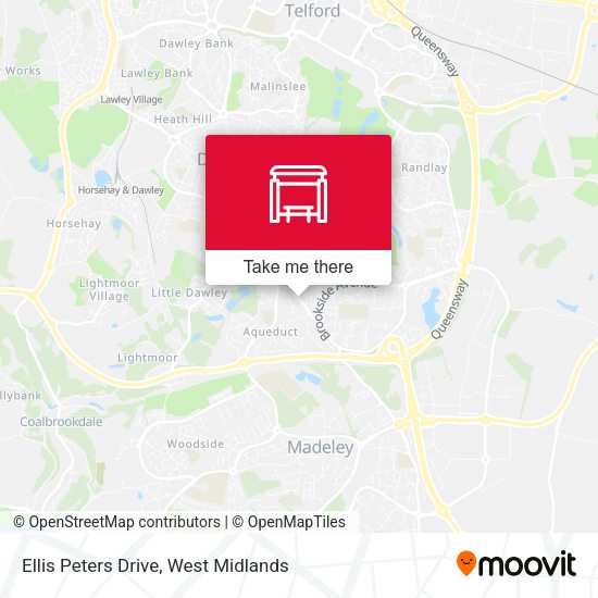 Ellis Peters Drive map
