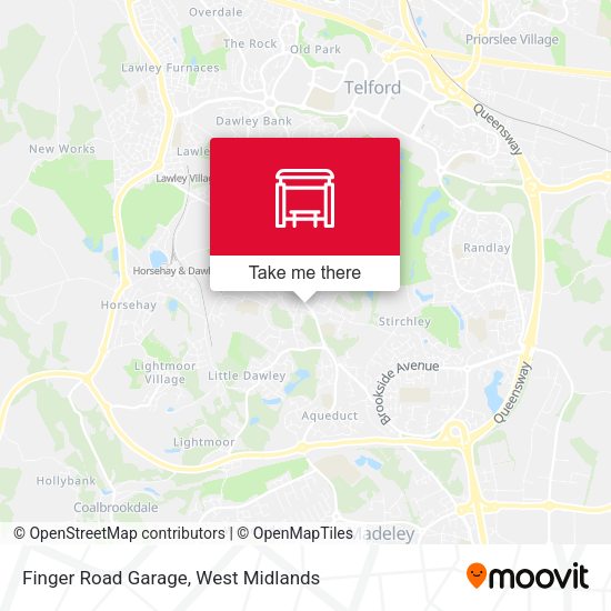 Finger Road Garage map