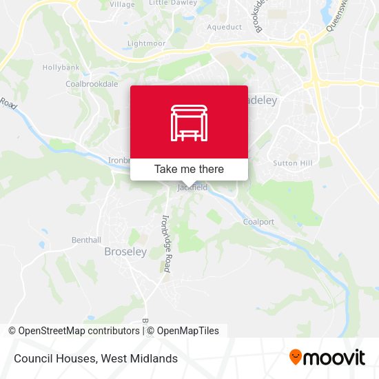 Council Houses map