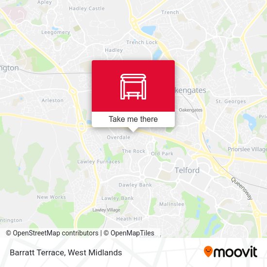 Barratt Terrace map