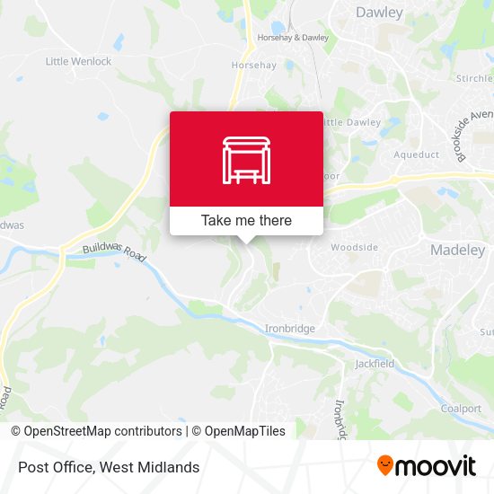 Post Office map