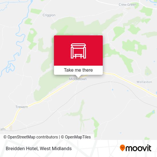 Breidden Hotel map