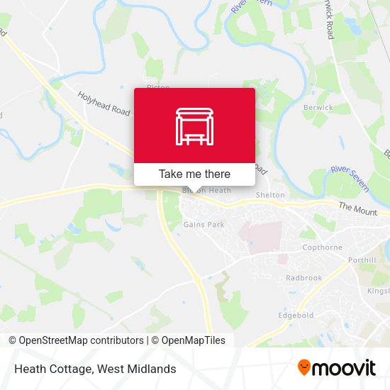 Heath Cottage map