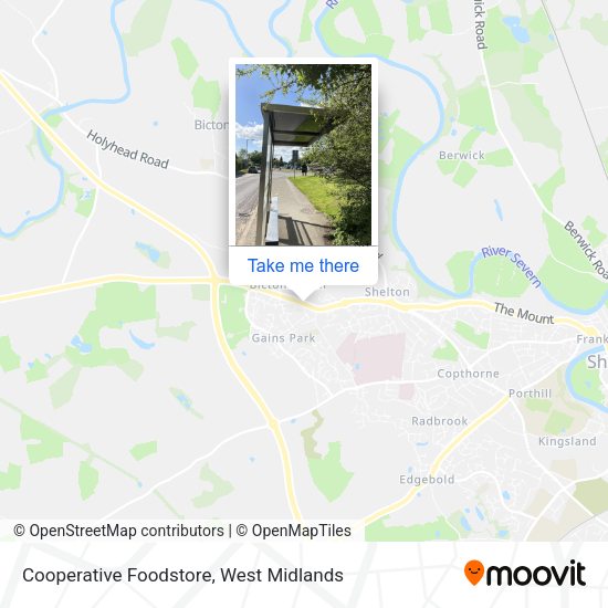 Cooperative Foodstore map