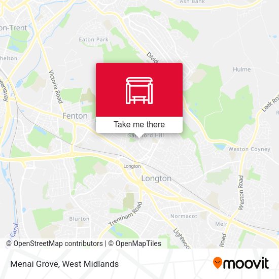 Menai Grove map