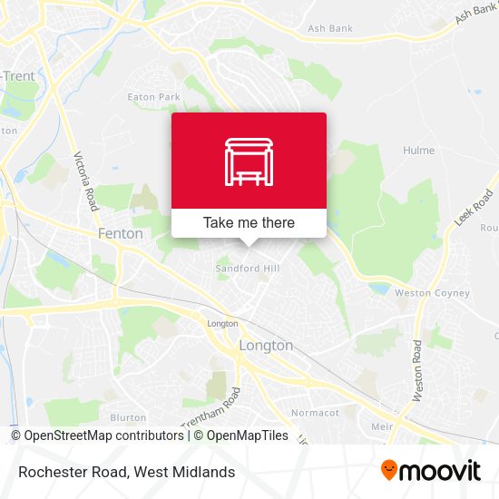 Rochester Road map
