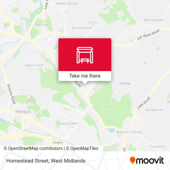 Homestead Street map