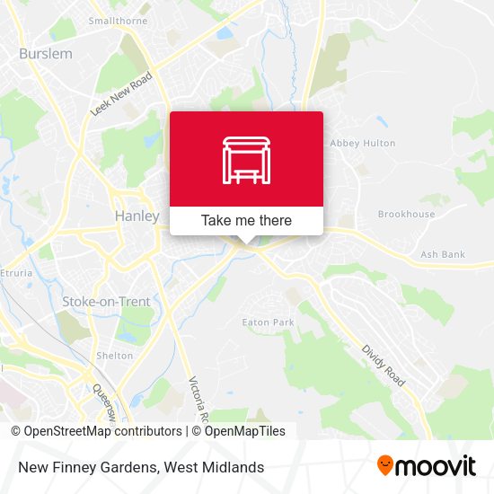 New Finney Gardens map