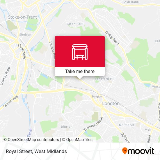 Royal Street map