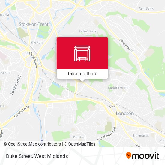 Duke Street map