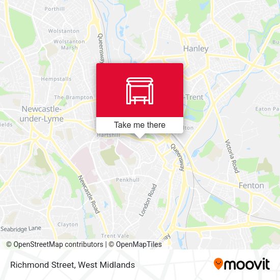 Richmond Street map