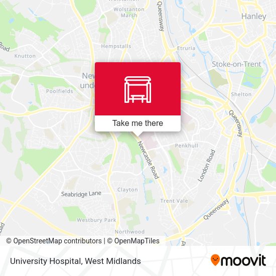 University Hospital map