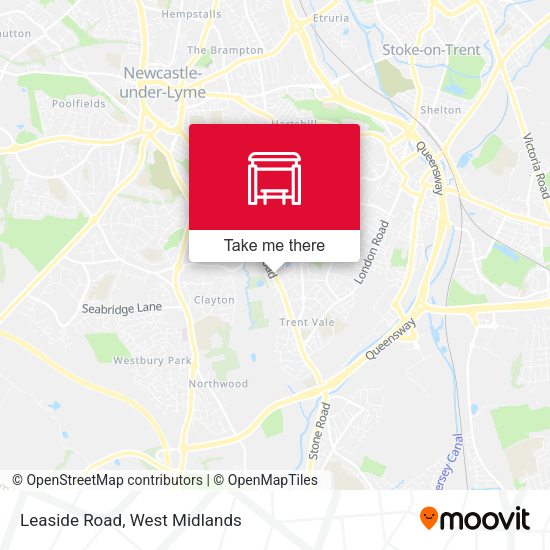 Leaside Road map