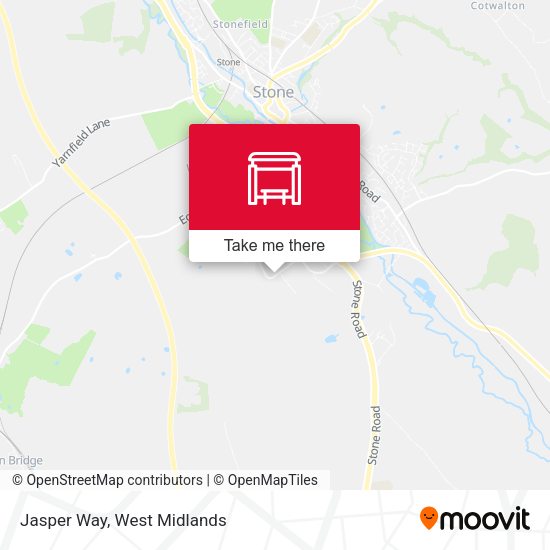 Jasper Way map