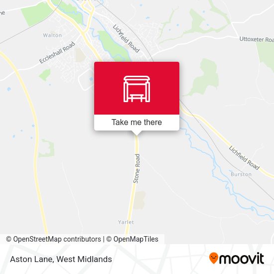 Aston Lane map