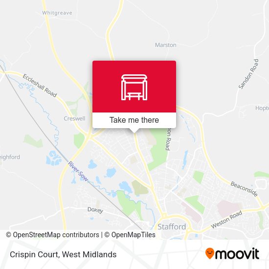 Crispin Court map
