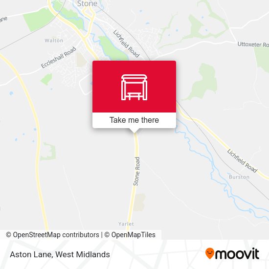 Aston Lane map