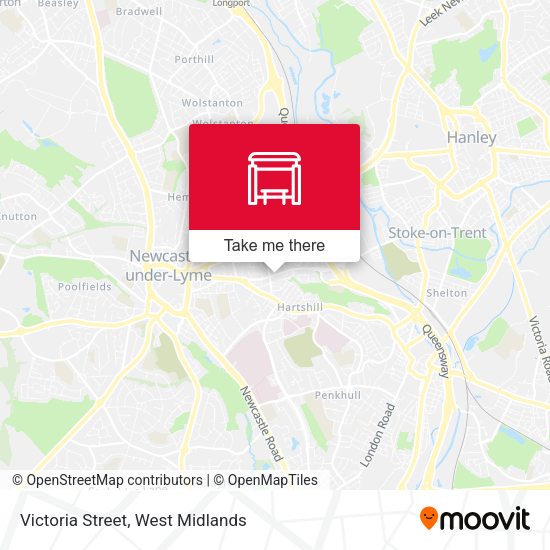 Victoria Street map