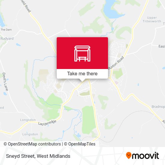 Sneyd Street map