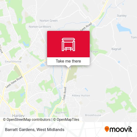 Barratt Gardens map